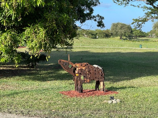 Sculpture garden