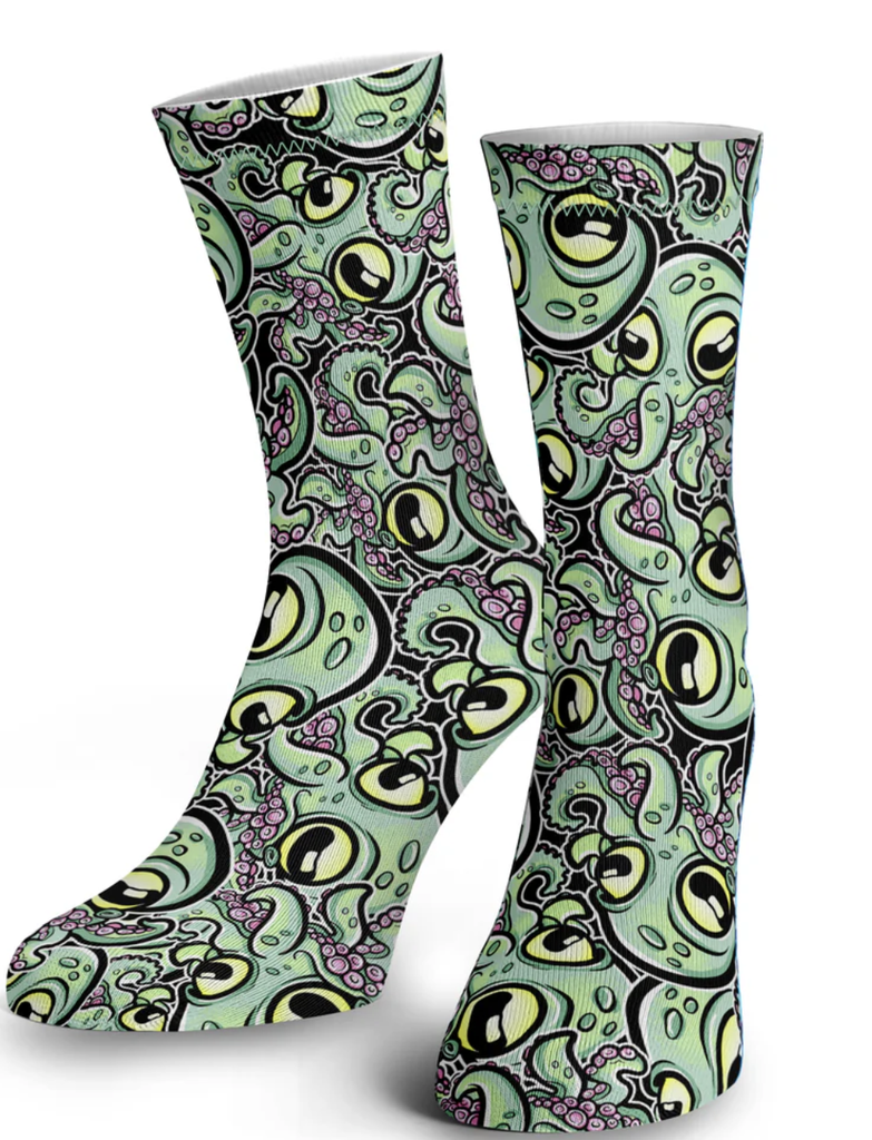 SPACEFISH Cookie Octopus Dive Socks