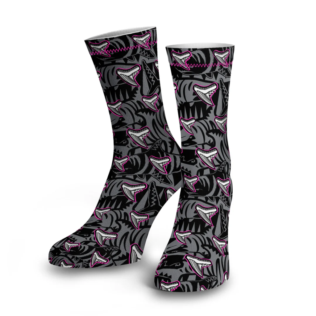 SPACEFISH Tiger Shark Tribal Dive Socks