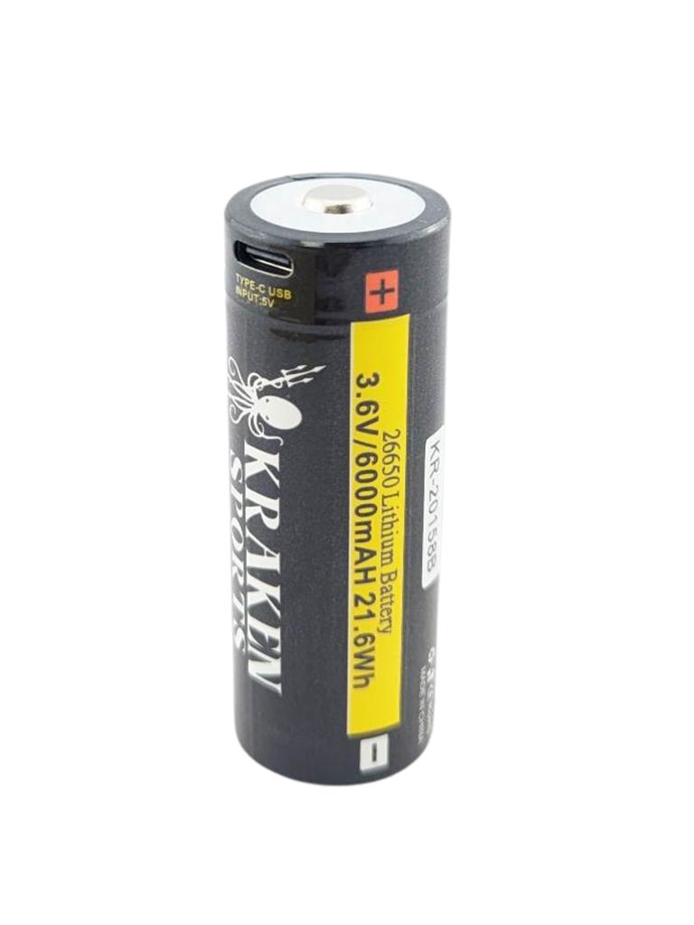 Kraken Battery B-26650