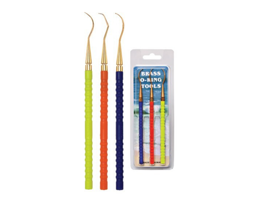 [RB0894] ISC Brass Pick 3pc set O-ring